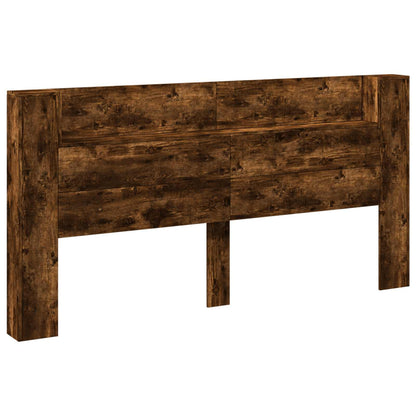 Headboard Smoked Oak Engineered Wood