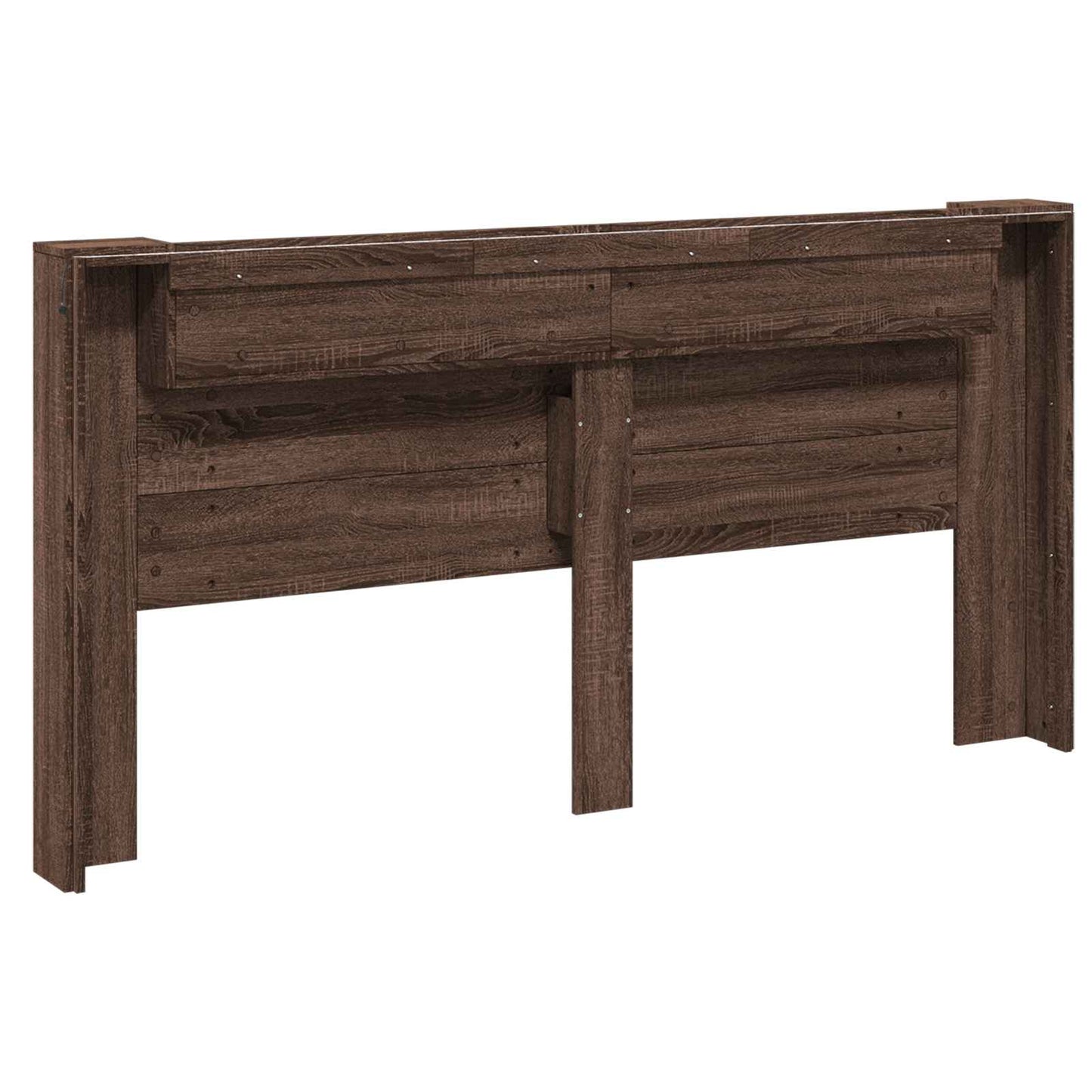 Headboard Brown Oak Engineered Wood