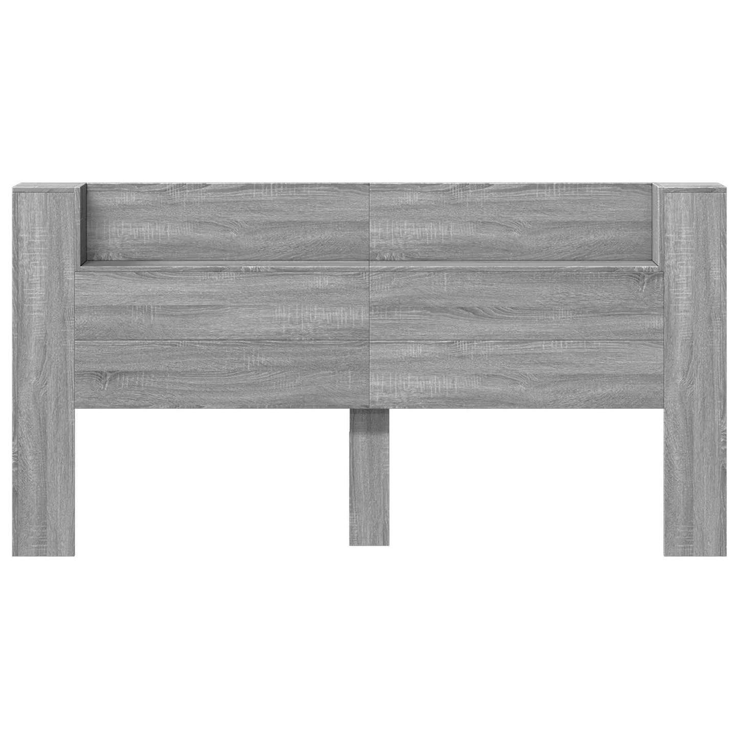 Headboard Grey Sonoma Engineered Wood