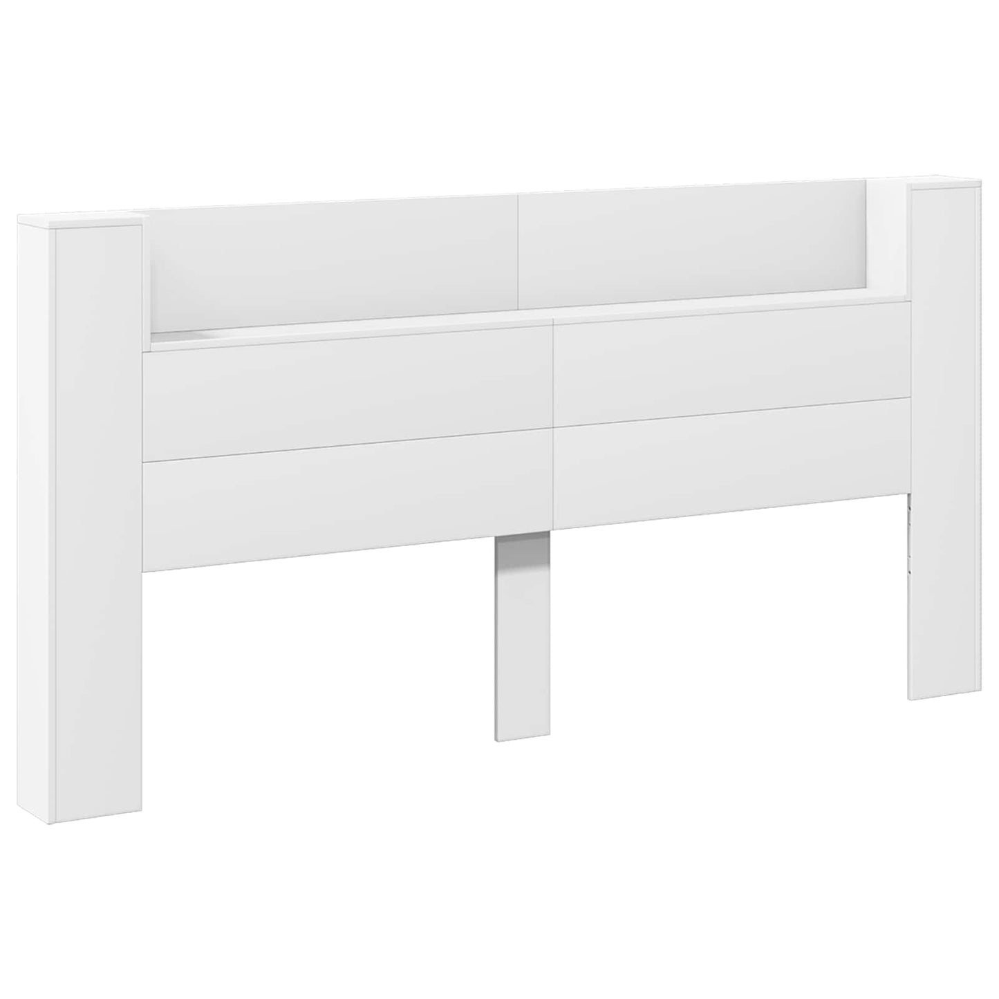 Headboard White Engineered Wood
