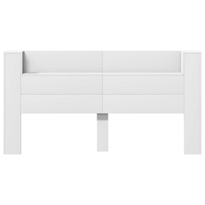 Headboard White Engineered Wood