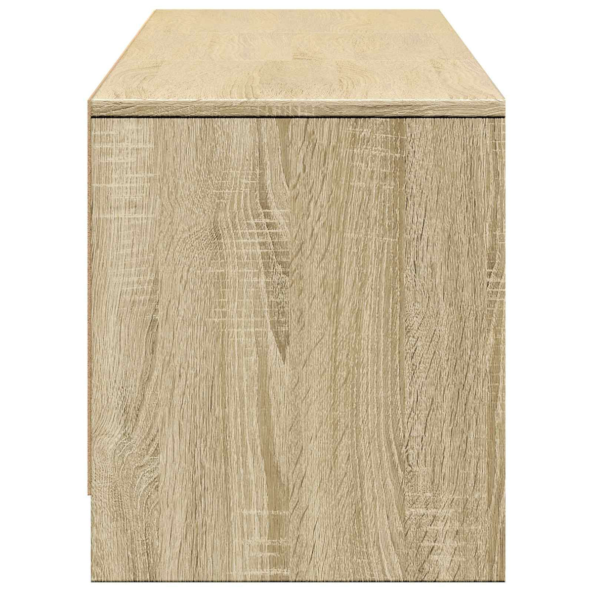 TV Cabinet with LED 165 x 34 x 40 cm Sonoma Oak Engineered Wood