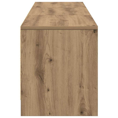 TV Cabinet with LED 165 x 34 x 40 cm Artisian Oak