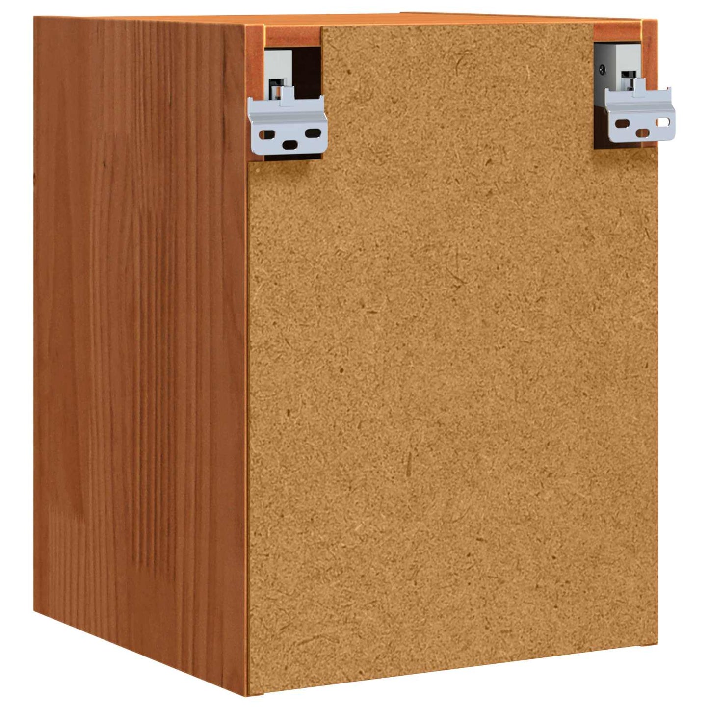 Wall Cabinet 2 pcs Wax Brown 30 x 30 x 40 cm Solid Pine Wood