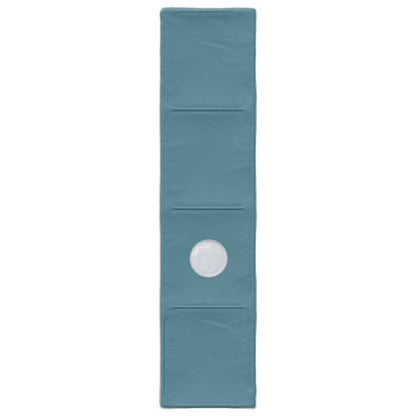 Bed Tunnel 2 pcs Light Blue 211 x 52.5 x 2 cm Polyester