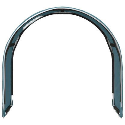 Bed Tunnel 2 pcs Light Blue 211 x 52.5 x 2 cm Polyester
