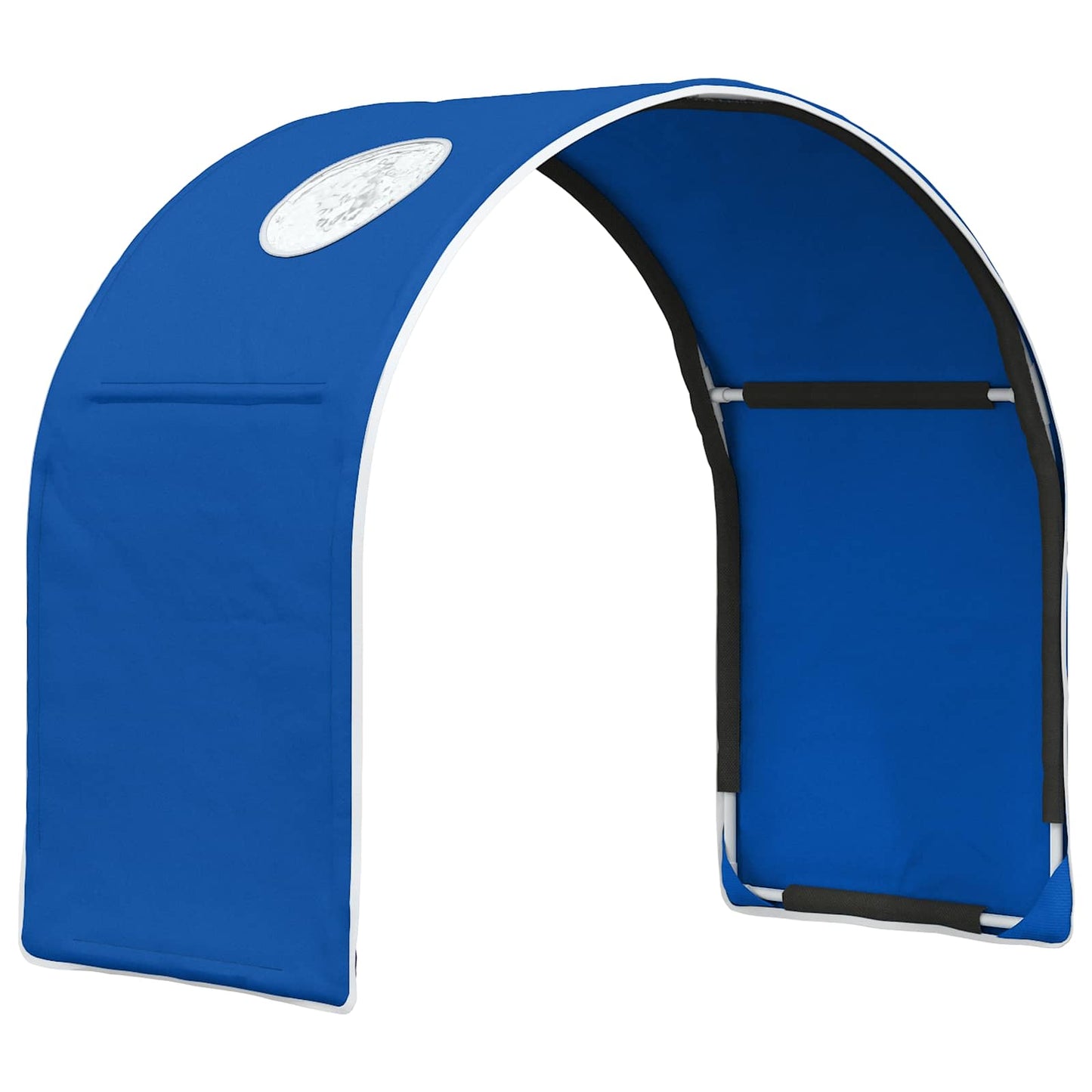 Bed Tunnel 2 pcs Blue 211 x 52.5 x 2 cm Polyester