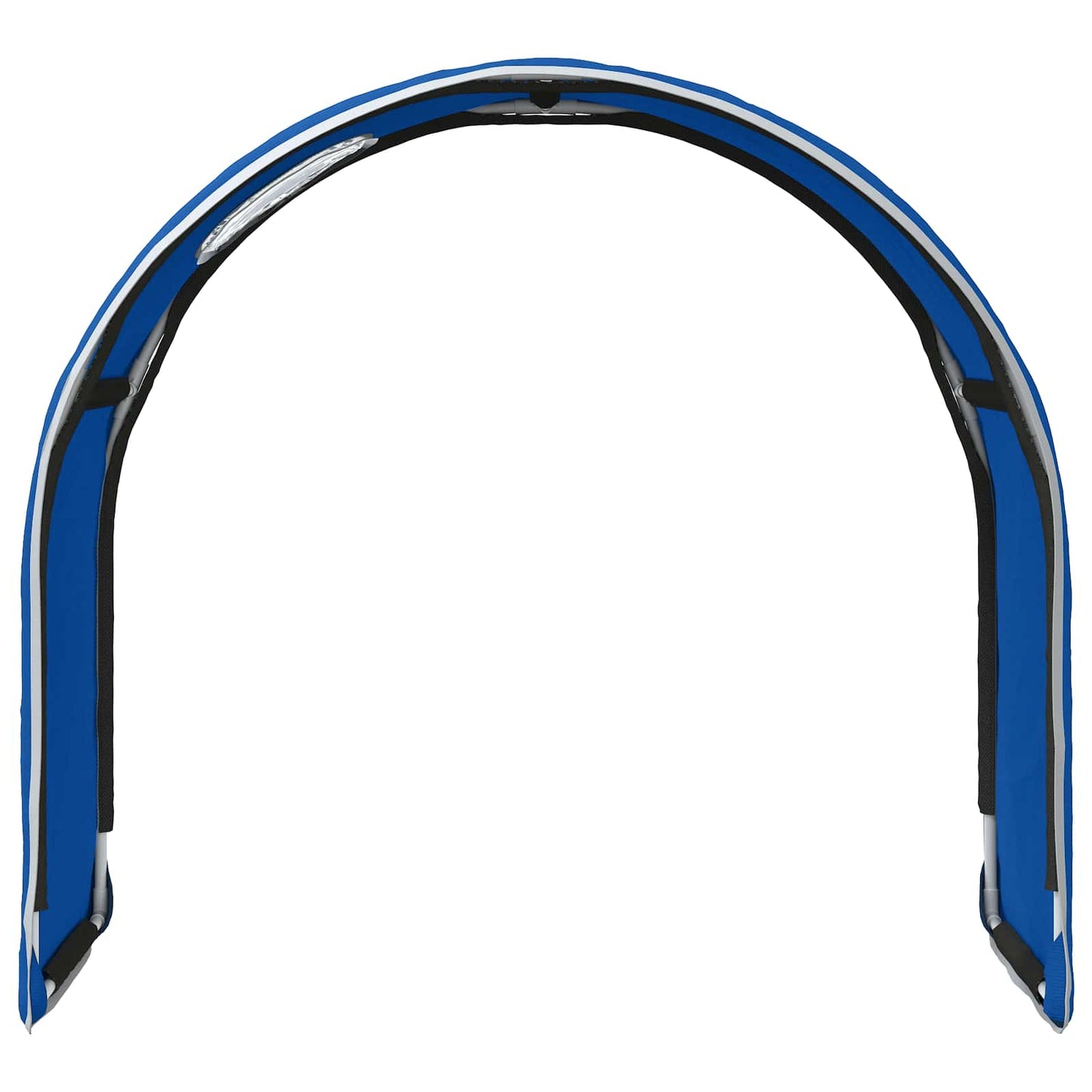 Bed Tunnel 2 pcs Blue 211 x 52.5 x 2 cm Polyester