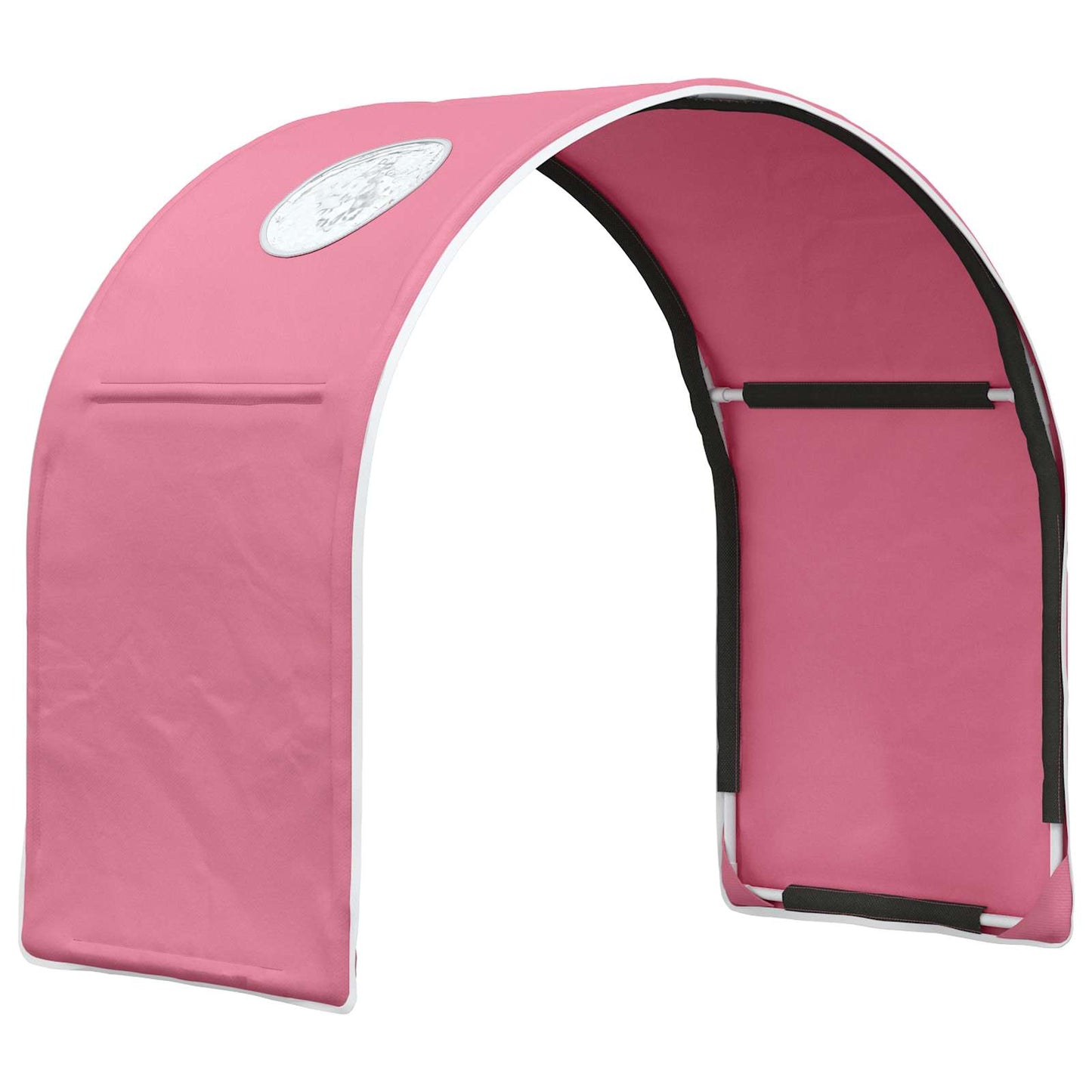 Bed Tunnel 2 pcs Pink 211 x 52.5 x 2 cm Polyester