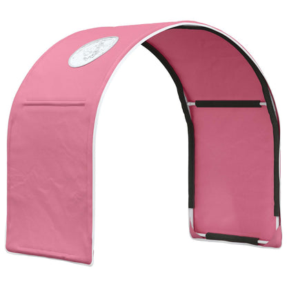 Bed Tunnel 2 pcs Pink 211 x 52.5 x 2 cm Polyester