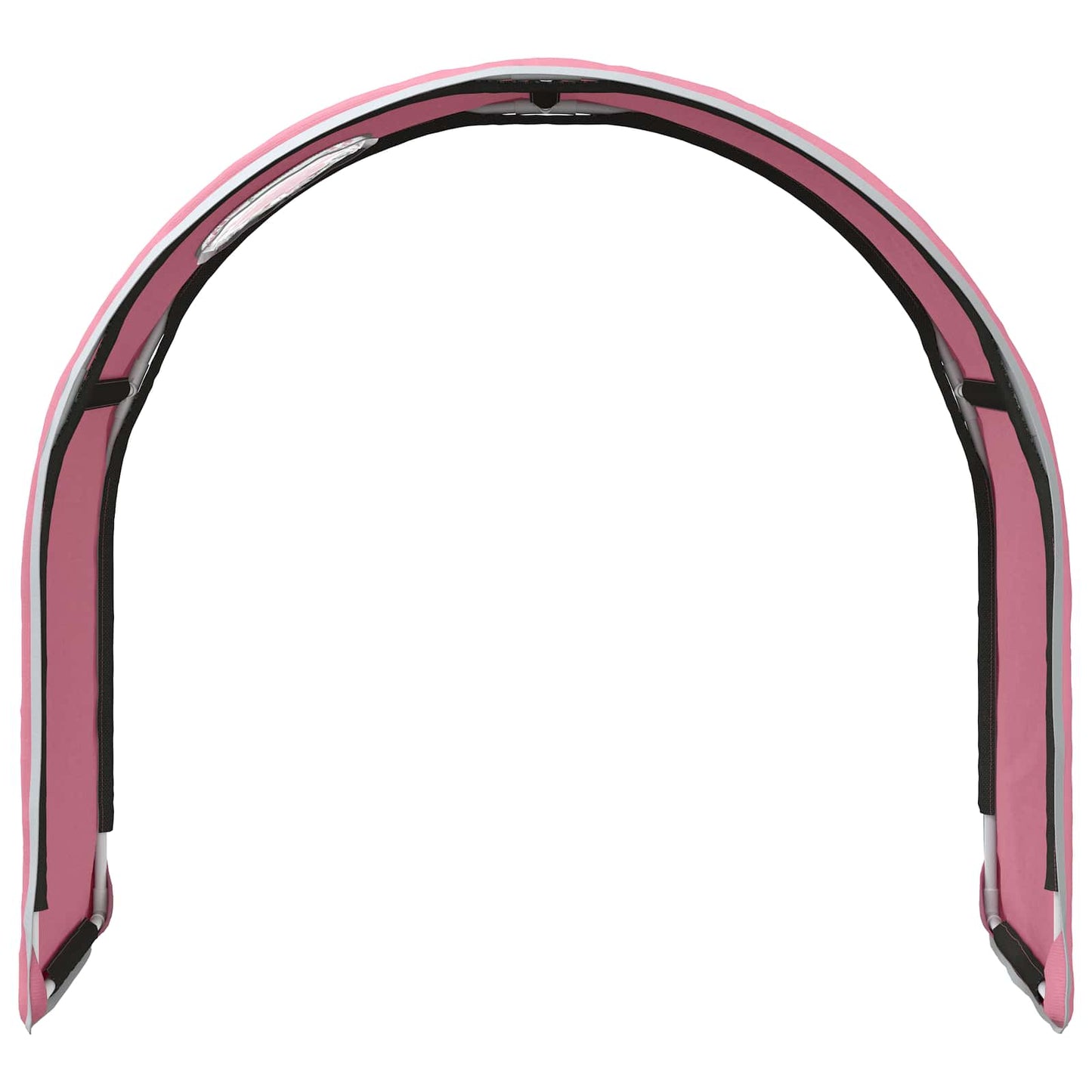 Bed Tunnel 2 pcs Pink 211 x 52.5 x 2 cm Polyester