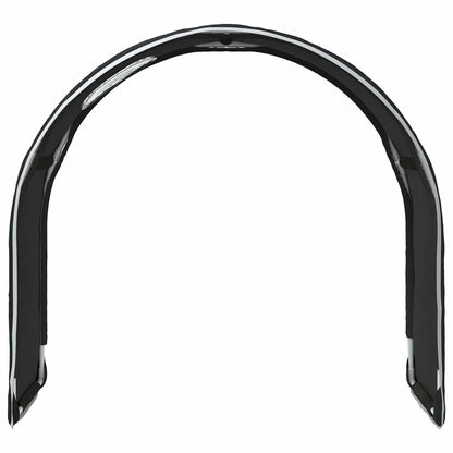 Bed Tunnel 2 pcs Black 211 x 52.5 x 2 cm Polyester