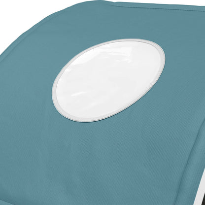 Bed Tunnel 2 pcs Light Blue 211 x 67.5 x 2 cm Polyester
