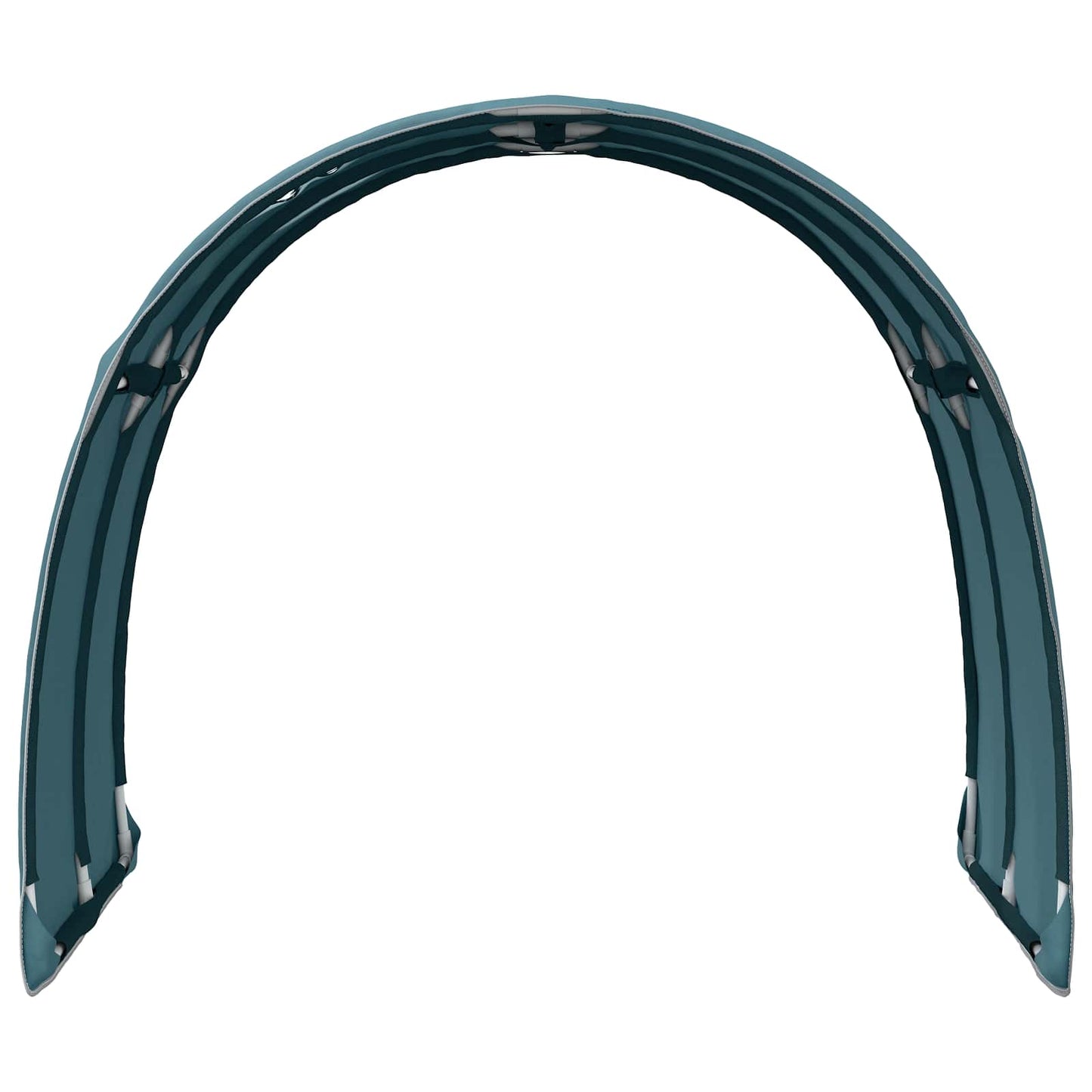 Bed Tunnel 2 pcs Light Blue 211 x 67.5 x 2 cm Polyester