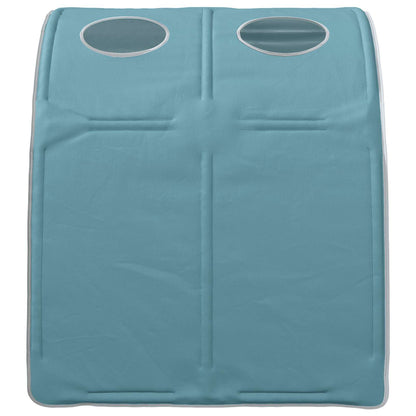 Bed Tunnel 2 pcs Light Blue 211 x 67.5 x 2 cm Polyester