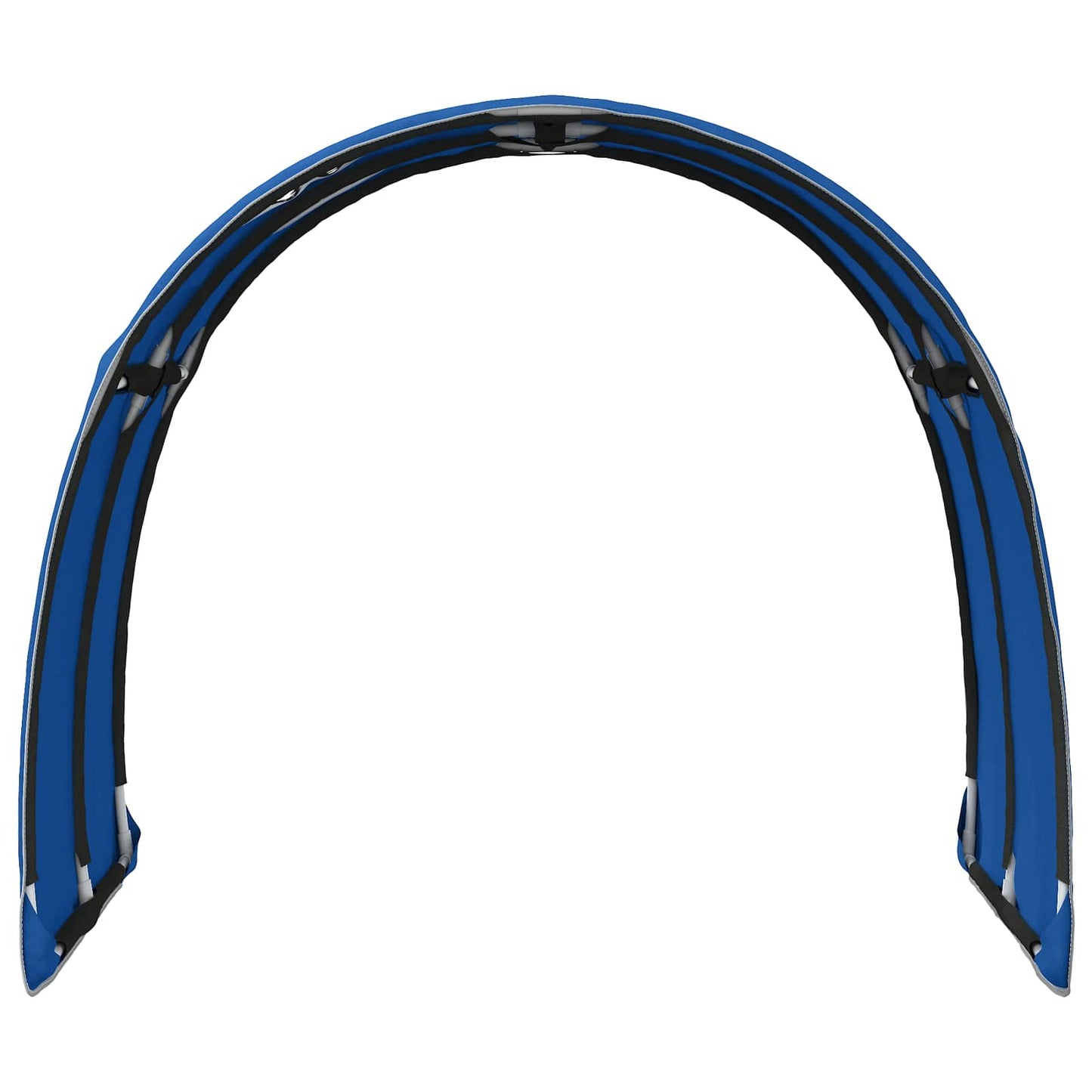 Bed Tunnel 2 pcs Blue 211 x 67.5 x 2 cm Polyester