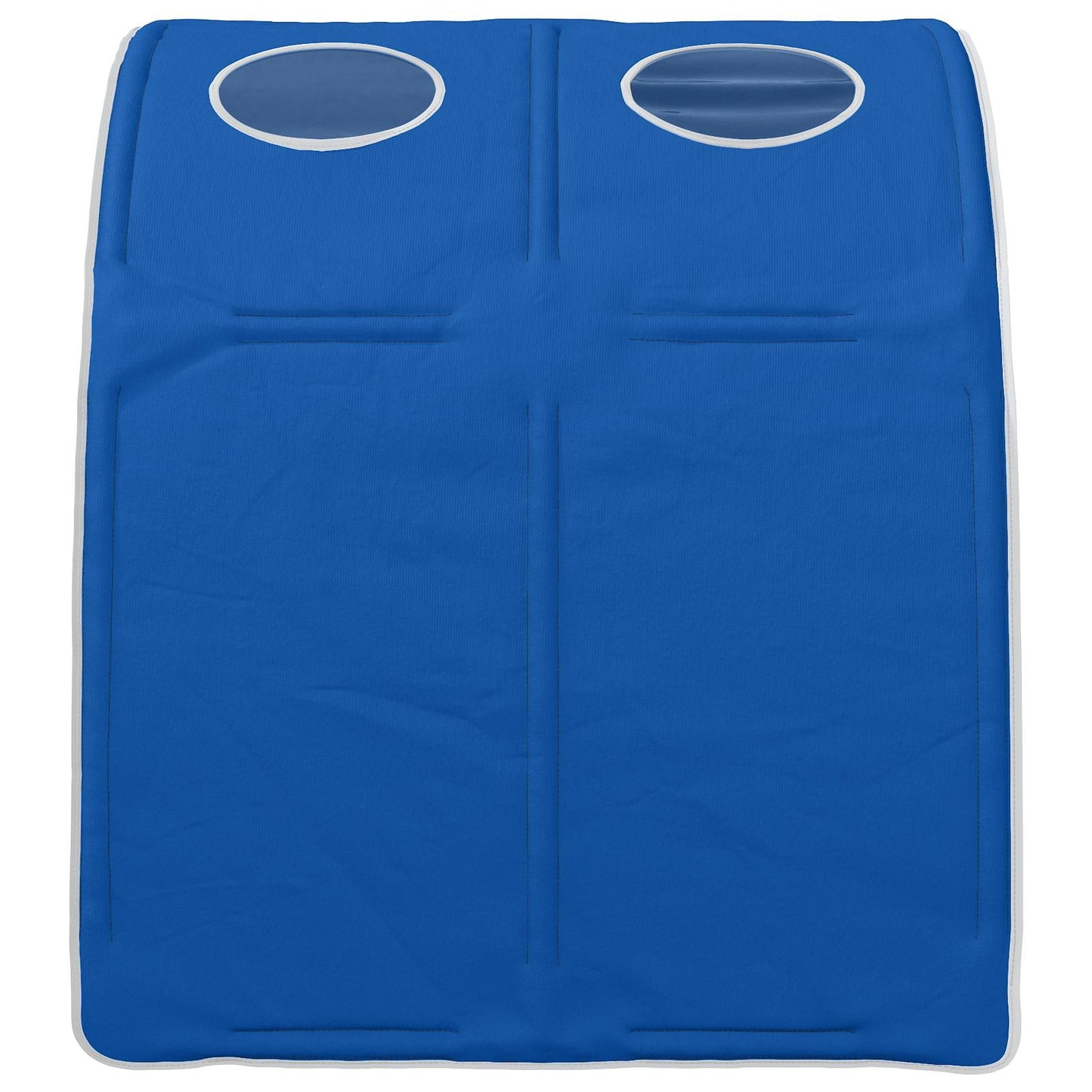 Bed Tunnel 2 pcs Blue 211 x 67.5 x 2 cm Polyester