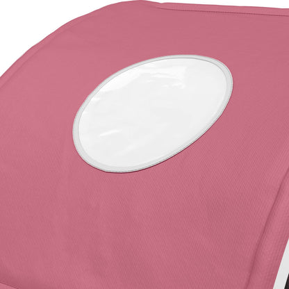 Bed Tunnel 2 pcs Pink 211 x 67.5 x 2 cm Polyester