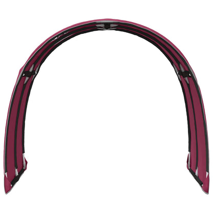 Bed Tunnel 2 pcs Red 211 x 67.5 x 2 cm Polyester