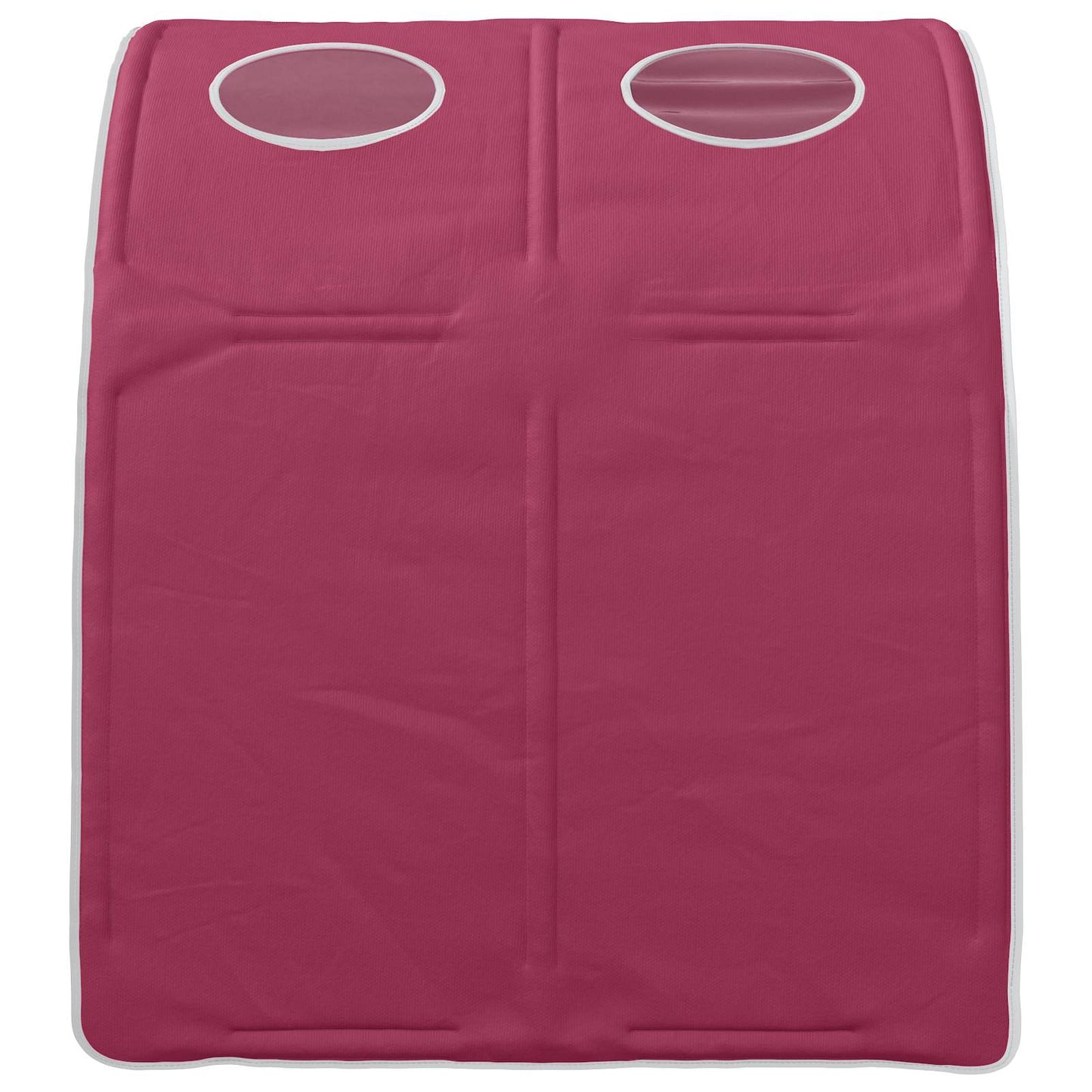 Bed Tunnel 2 pcs Red 211 x 67.5 x 2 cm Polyester