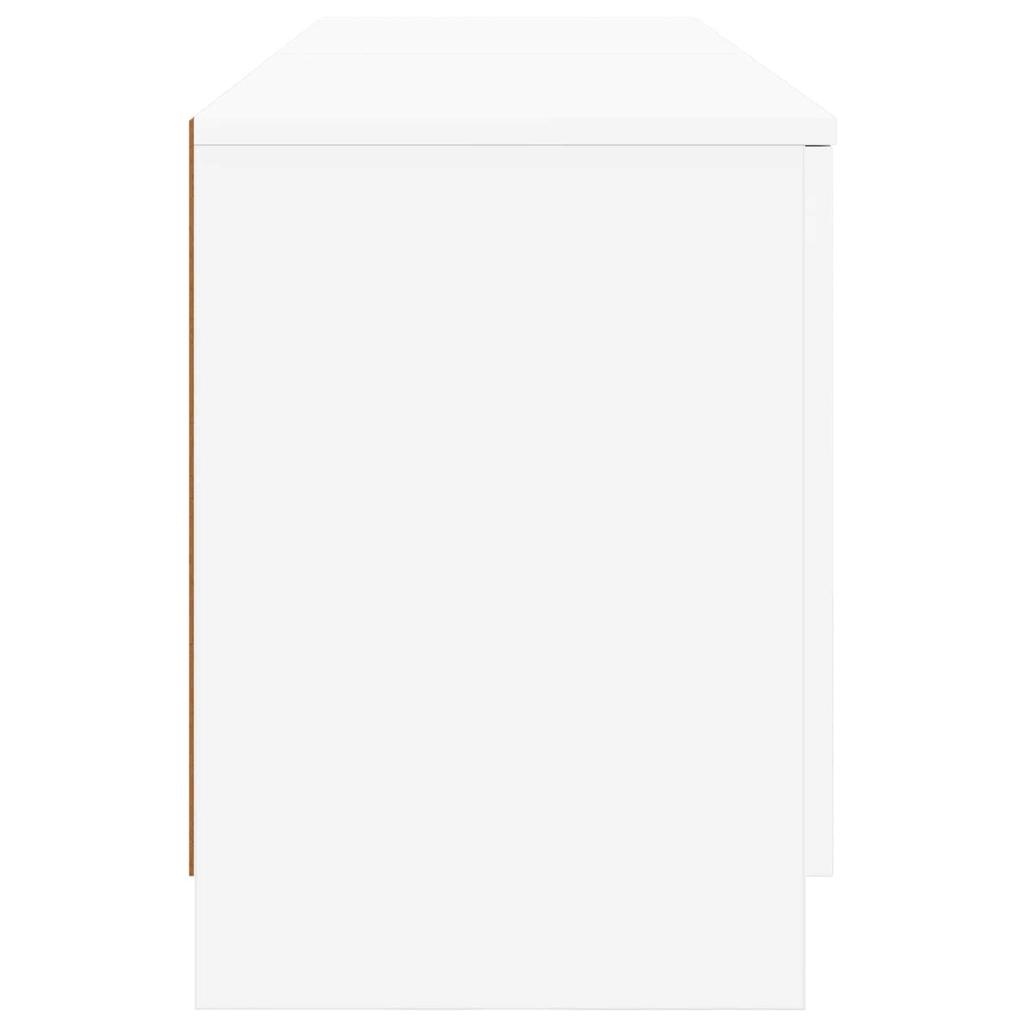 Storage Cabinet for Loft Bed 2 pcs White 66 x 35 x 48 cm