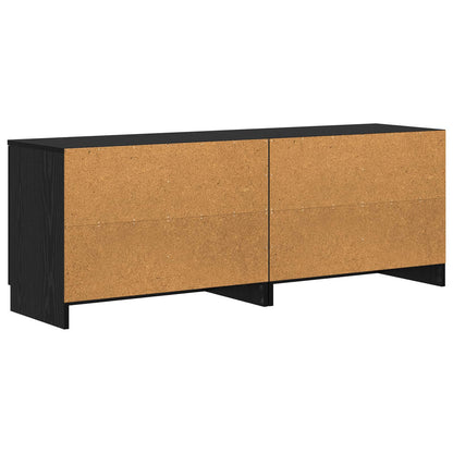 Storage Cabinet for Loft Bed 2 pcs Black Oak 66 x 35 x 48 cm