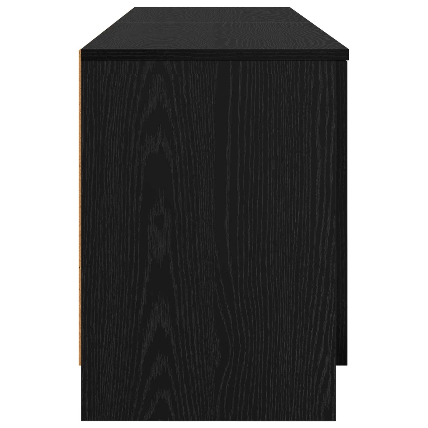 Storage Cabinet for Loft Bed 2 pcs Black Oak 66 x 35 x 48 cm