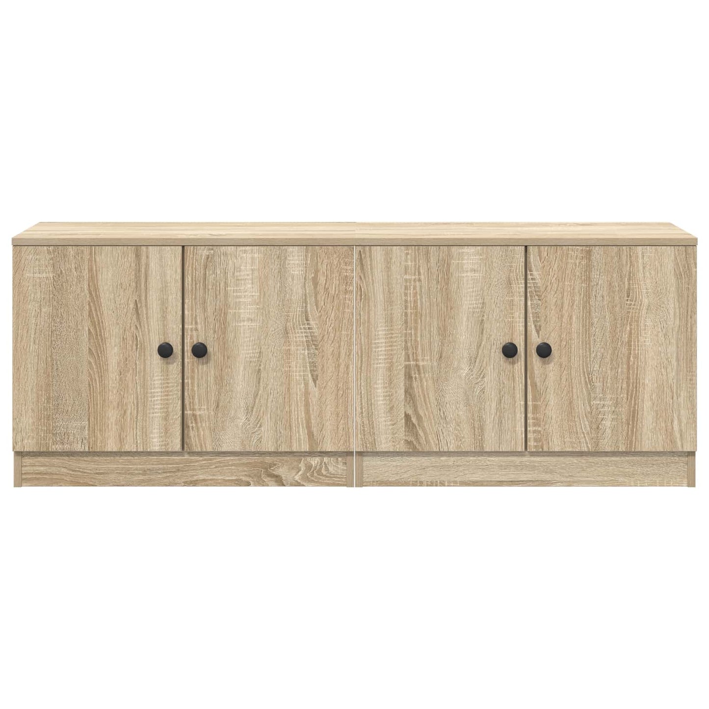 Storage Cabinet for Loft Bed 2 pcs Sonoma Oak 66 x 35 x 48 cm