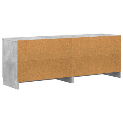 Storage Cabinet for Loft Bed 2 pcs Concrete Grey