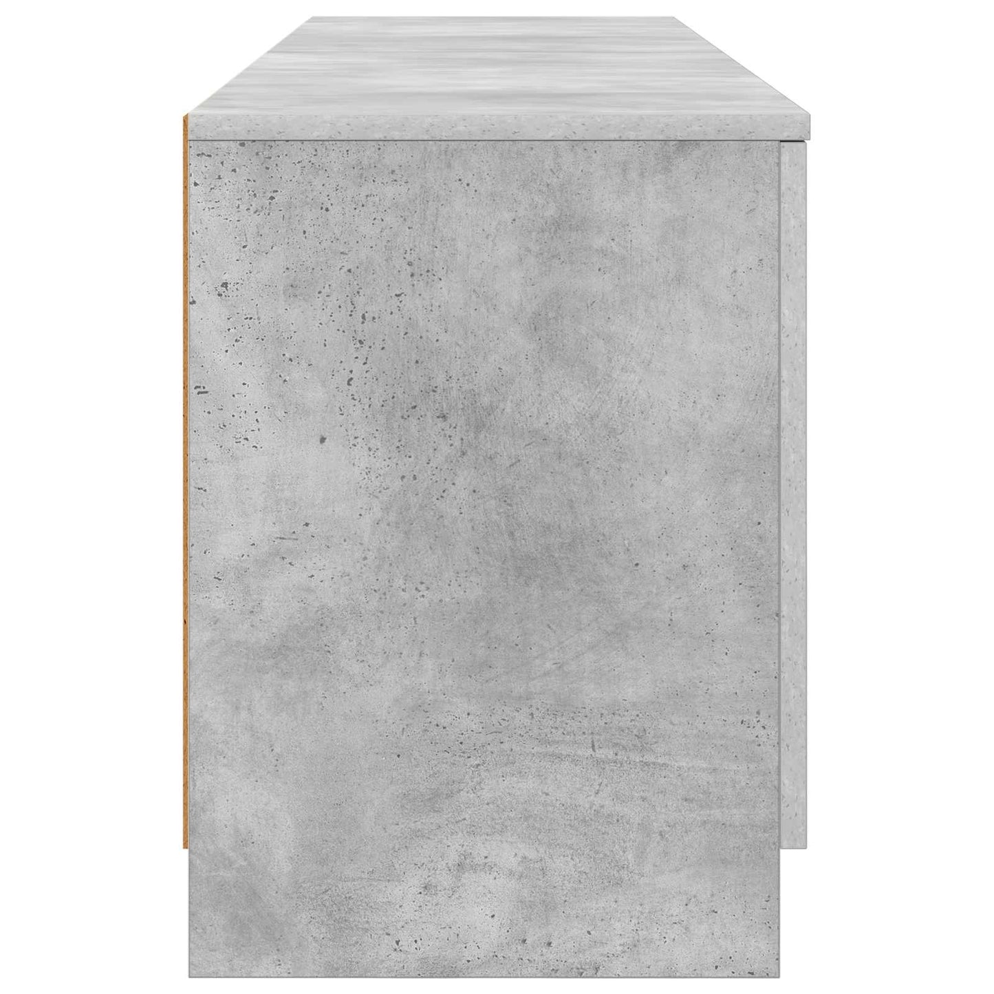Storage Cabinet for Loft Bed 2 pcs Concrete Grey