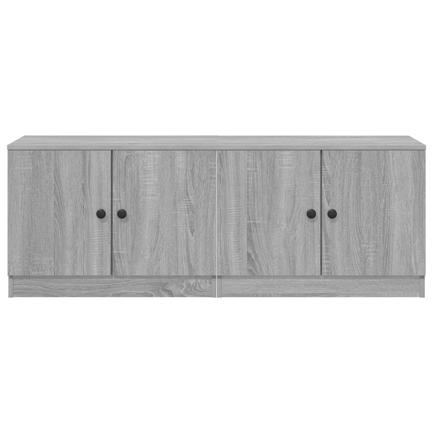 Storage Cabinet for Loft Bed 2 pcs Grey Sonoma 66 x 35 x 48 cm