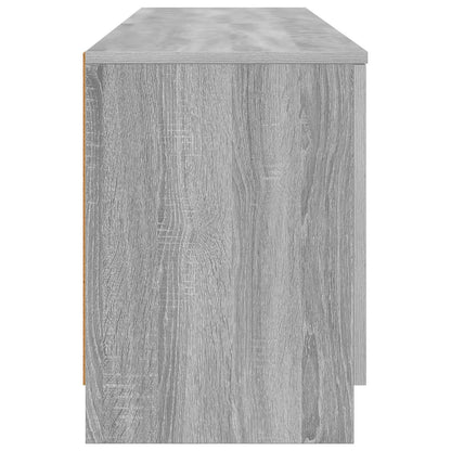 Storage Cabinet for Loft Bed 2 pcs Grey Sonoma 66 x 35 x 48 cm