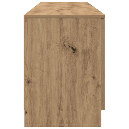 Storage Cabinet for Loft Bed 2 pcs Artisan Oak 66 x 35 x 48 cm