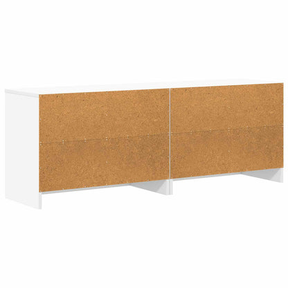 Bed Cabinet 2 pcs White 66 x 33 x 48 cm Engineered Wood