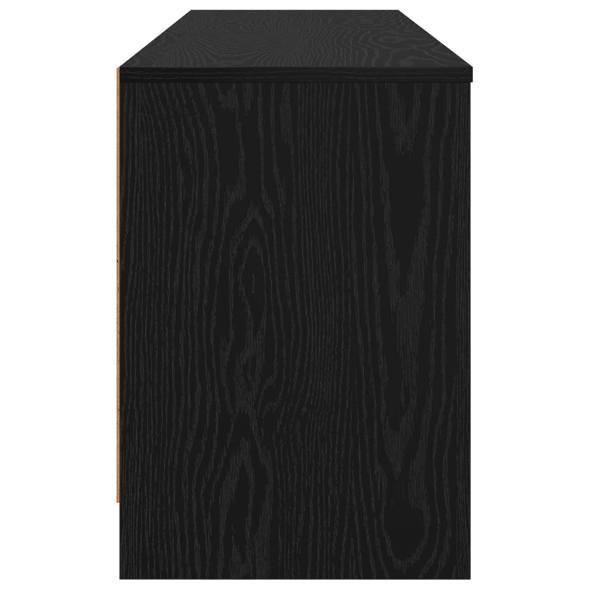 Bed Cabinet 2 pcs Black Oak 66 x 33 x 48 cm Engineered Wood