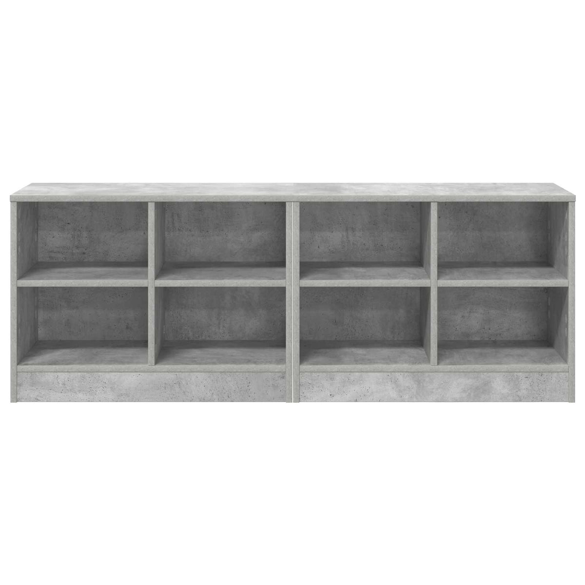 Bed Cabinet 2 pcs Concrete Grey 66 x 33 x 48 cm Engineered Wood