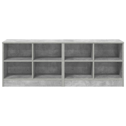 Bed Cabinet 2 pcs Concrete Grey 66 x 33 x 48 cm Engineered Wood