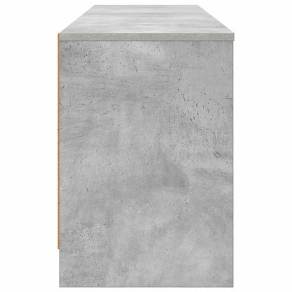 Bed Cabinet 2 pcs Concrete Grey 66 x 33 x 48 cm Engineered Wood