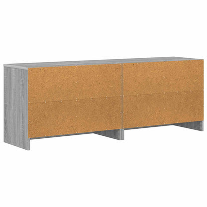 Bed Cabinet 2 pcs Grey Sonoma 66 x 33 x 48 cm Engineered Wood