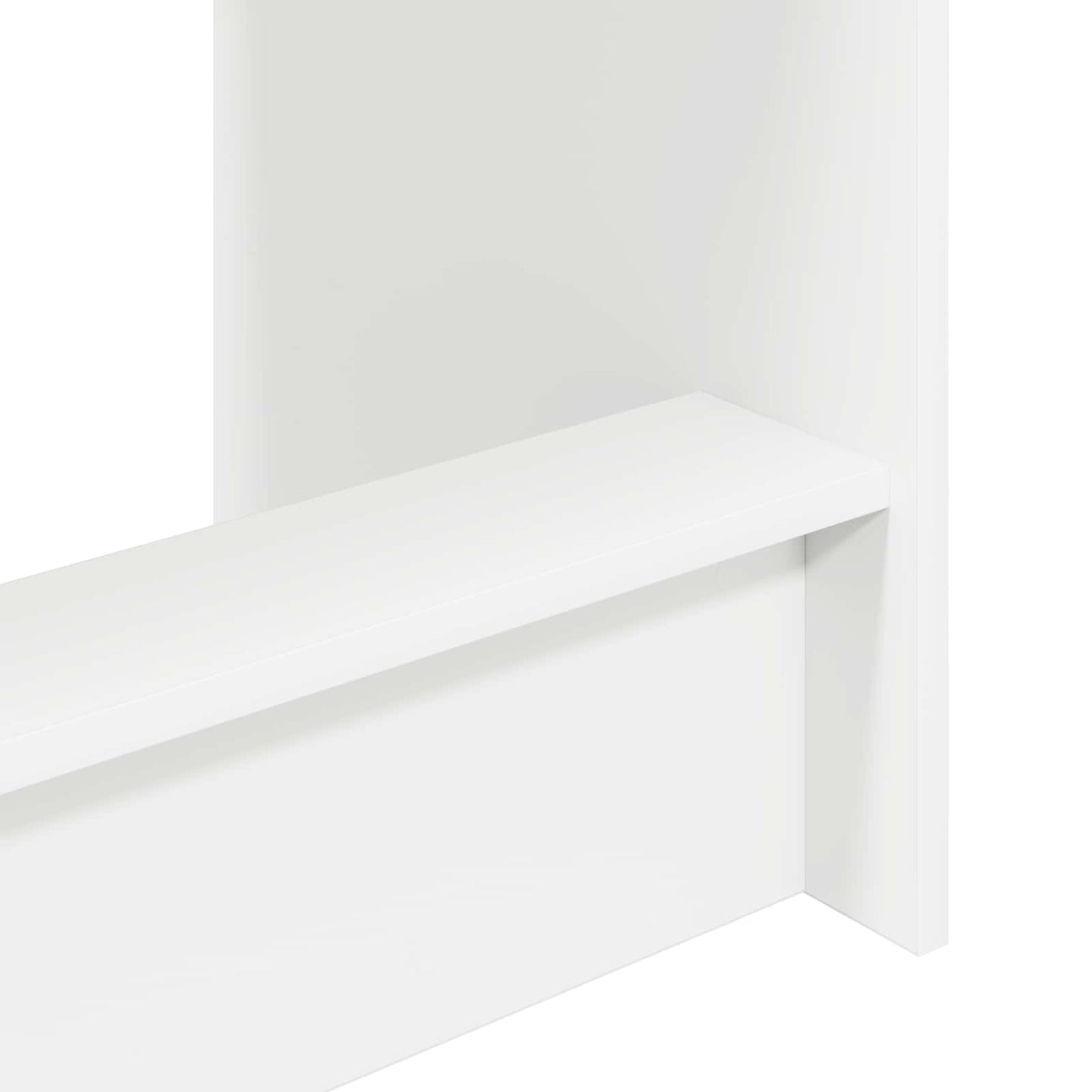 Bed Desk White 100 x 45 x 75 cm Engineered Wood