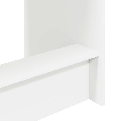 Bed Desk White Engineered Wood 100 x 45 x 75 cm