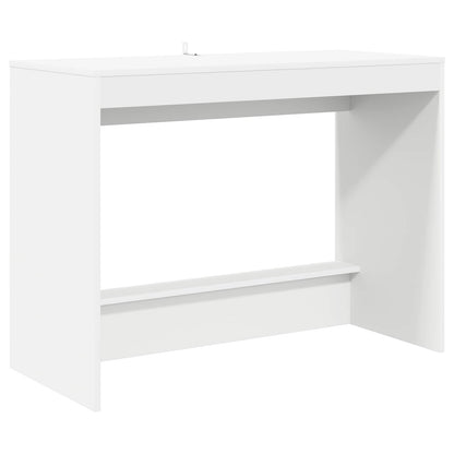 Bed Desk White 100 x 45 x 75 cm Engineered Wood