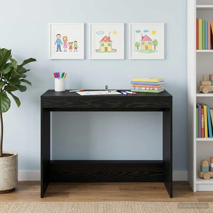 Bed Desk Black Oak Engineered Wood 100 x 45 x 75 cm