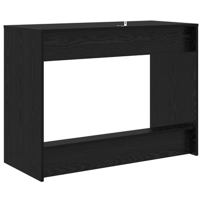 Bed Desk Black Oak Engineered Wood 100 x 45 x 75 cm