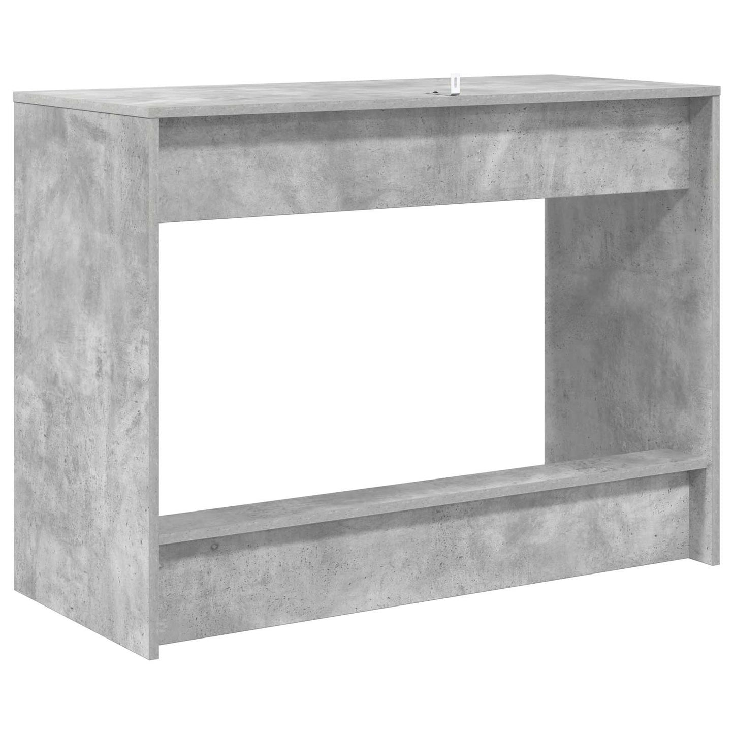 Bed Desk Concrete Grey Engineered Wood 100 x 45 x 75 cm