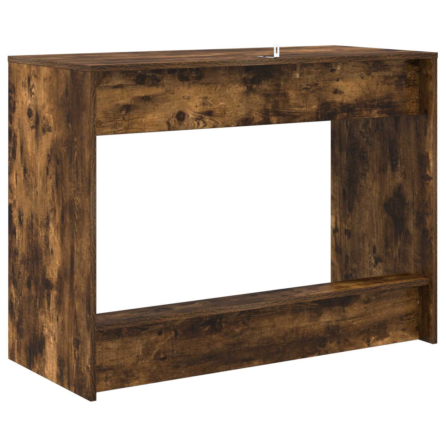 Bed Desk Smoked Oak Engineered Wood 100 x 45 x 75 cm