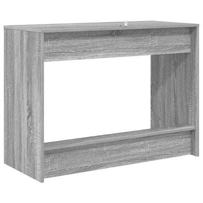Bed Desk Grey Sonoma Engineered Wood 100 x 45 x 75 cm
