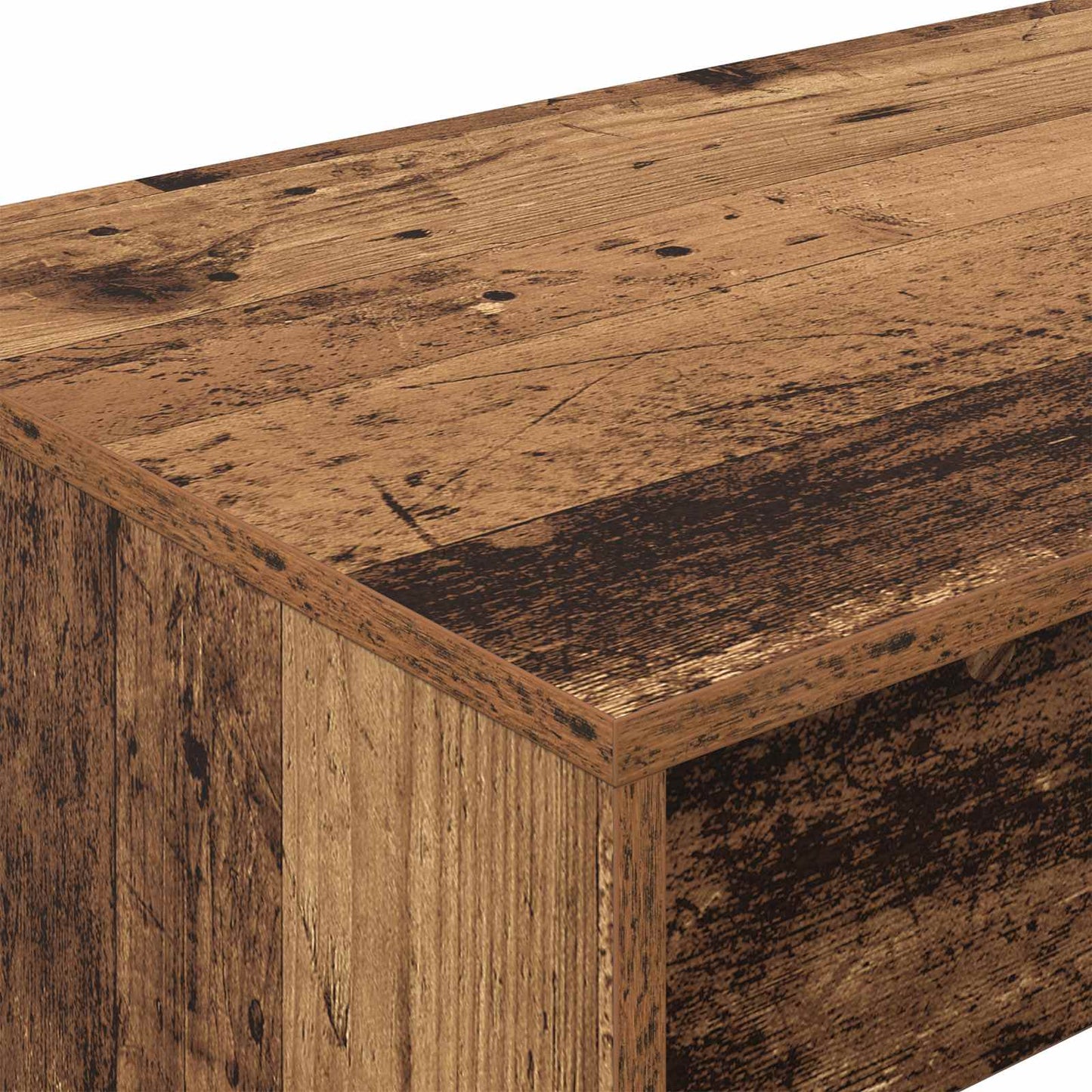 Bed Desk Old Wood Engineered Wood 100 x 45 x 75 cm