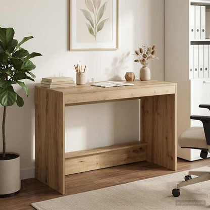 Bed Desk Artisan Oak Engineered Wood 100 x 45 x 75 cm