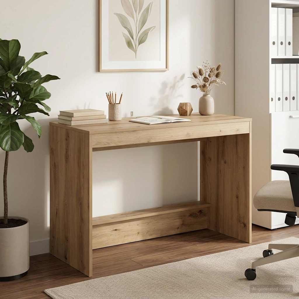 Bed Desk Artisan Oak Engineered Wood 100 x 45 x 75 cm